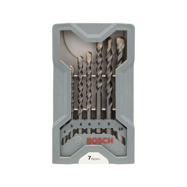Wiertło Bosch do betonu walcowe 7 4 5 6 10 8mm zestaw (2607017082)