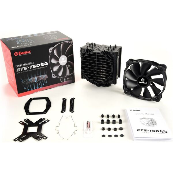 Chłodzenie CPU Enermax ETS-T50 AXE Silent Edition (ETS-T50A-FSS)