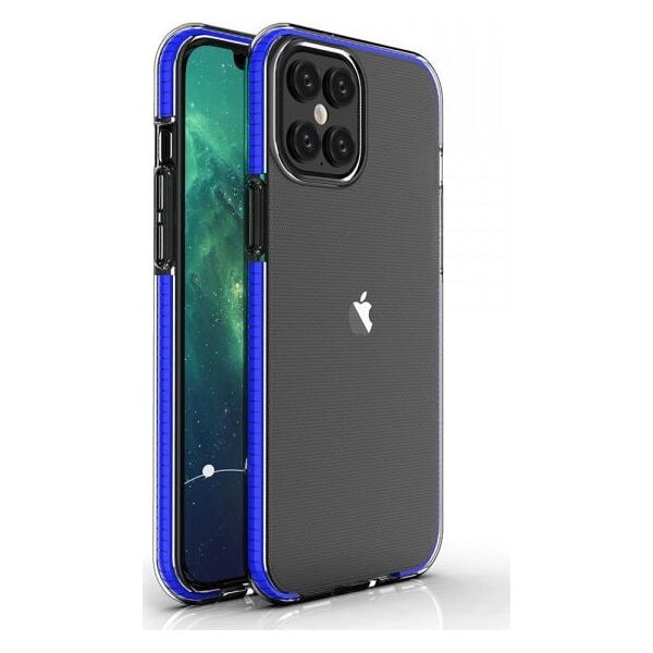 Hurtel Spring Case IPhone 12 Pro Max (6,7) dark blue