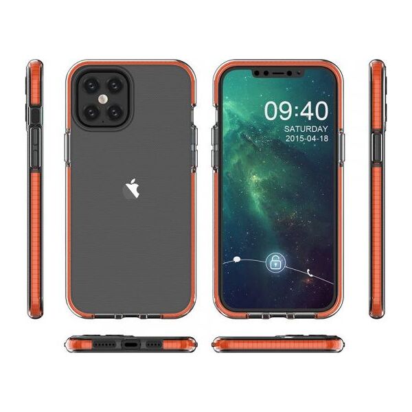 Hurtel Spring Case IPhone 12 Pro Max (6,7) dark blue
