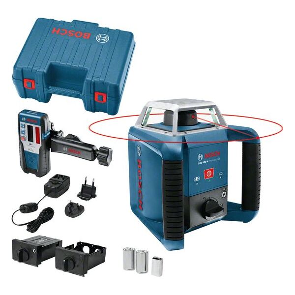 Bosch Niwelator laserowy GRL 400 H czerwony 400 m