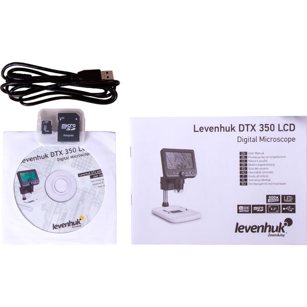 Mikroskop Levenhuk Mikroskop cyfrowy Levenhuk DTX 350 LCD