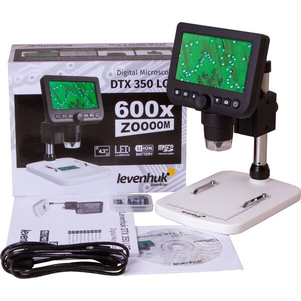 Mikroskop Levenhuk Mikroskop cyfrowy Levenhuk DTX 350 LCD