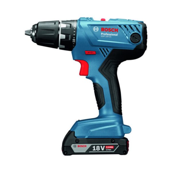 Wiertarko-wkrętarka Bosch GSB 18V-21 18 V 2 x akumulator 2 Ah (06019H1107)