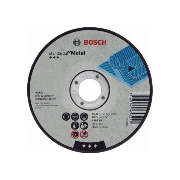 Bosch Bosch cutting disc Standard for Metal 115 x 1.6 mm (A 60 T BF)