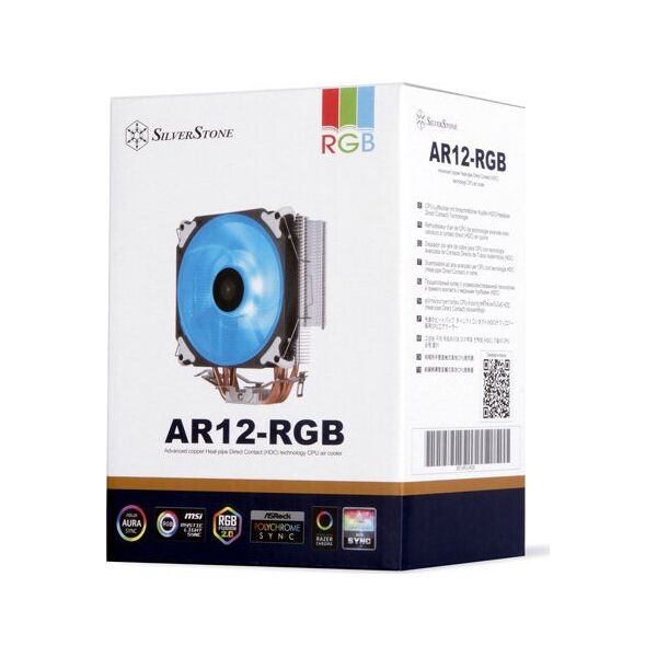 Chłodzenie CPU SilverStone AR12 RGB (SST-AR12-RGB)