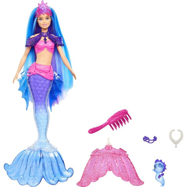 Lalka Barbie Barbie Lalka Barbie Syrenka Malibu Lalka filmowa HHG52