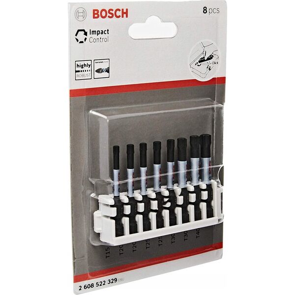 Bosch Bosch Pick and Click Impact Control bit set, 50mm, 8 pieces