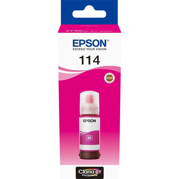 Tusz Epson Epson Magenta Ink 114 EcoTank (C13T07B340)