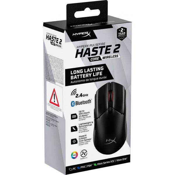 Mysz HyperX Pulsefire Haste 2 Core Wireless  (8R2E6AA)