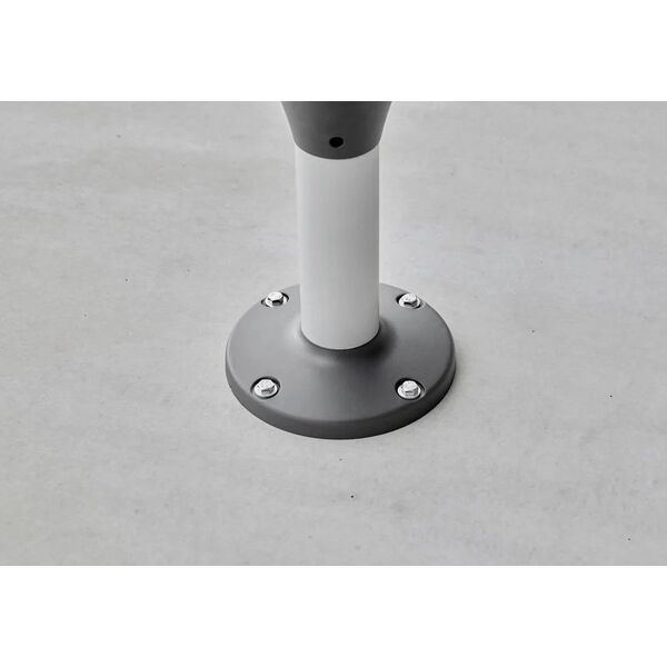 Gardena GARDENA patio hose box RollUp M, 20 meters, hose reel (grey/white, incl. cleaning syringe)