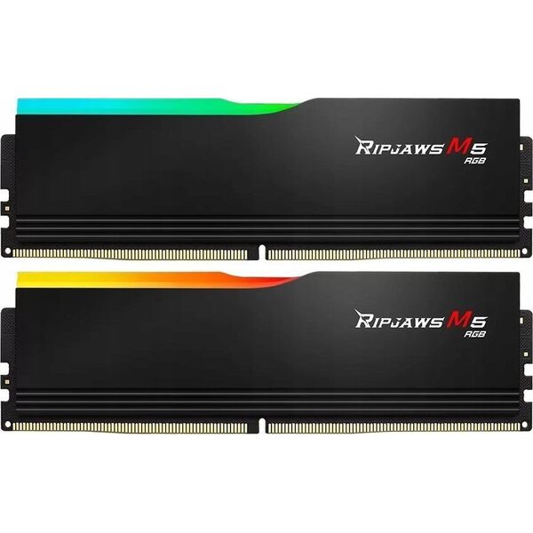 Pamięć G.Skill Ripjaws M5 RGB, DDR5, 32 GB, 6000MHz, CL32 (F5-6000J3238F16GX2-RM5RK)
