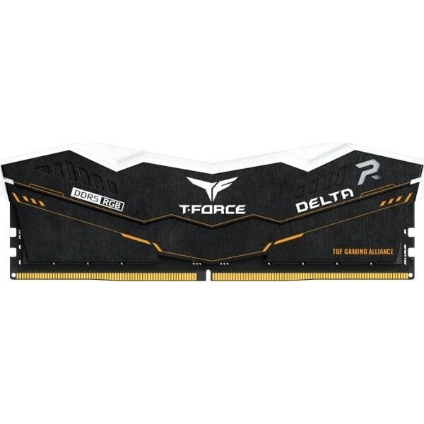 Pamięć TeamGroup T-Force Delta TUF Gaming Alliance RGB, DDR5, 32 GB, 5600MHz, CL36 (FF5D532G5600HC36BDC01)