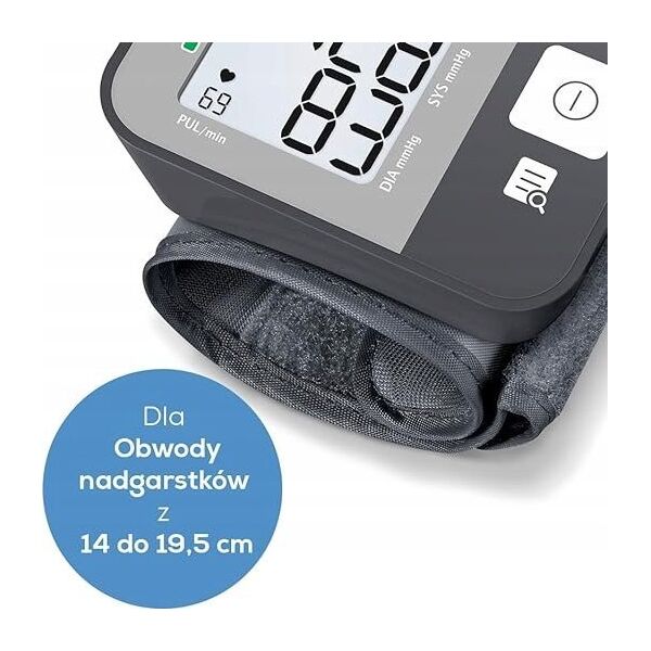Ciśnieniomierz Beurer Beurer BC 27 wrist blood pressure monitor (grey)