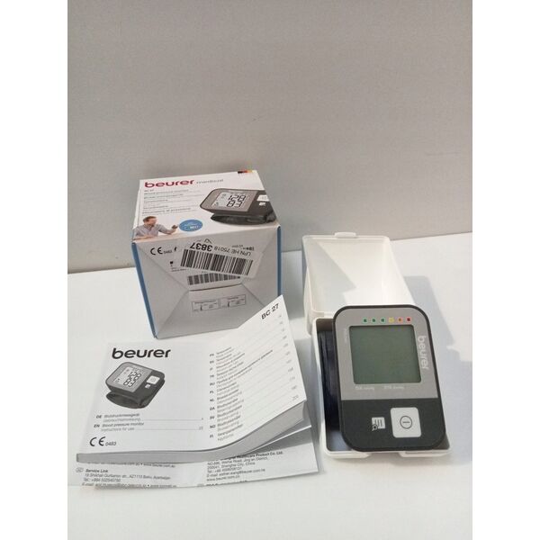 Ciśnieniomierz Beurer Beurer BC 27 wrist blood pressure monitor (grey)