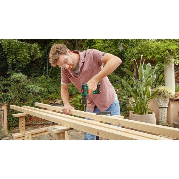 Wiertarka Bosch Bosch cordless impact drill EasyImpact 18V-40 (green/black, Li-ion battery 1.5Ah, case, POWER FOR ALL ALLIANCE)