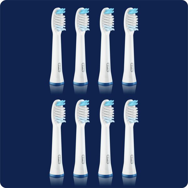 Końcówka Braun Braun Oral-B Pulsonic Clean 8er, brush head (white)