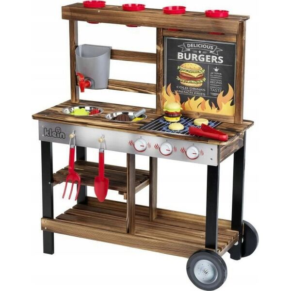 Theo Klein Theo Klein Beach Picnic BBQ Country Summer Kitchen, Play Kitchen