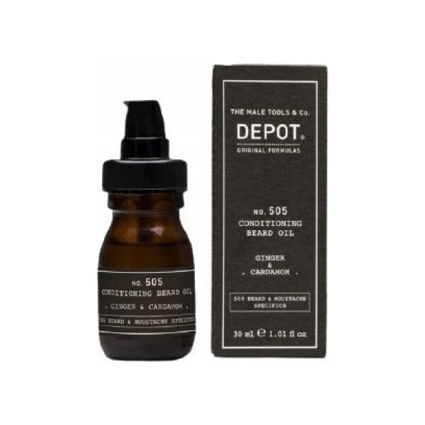 Depot Depot No. 505 Conditioning Beard Oil Ginger & Cardamom 30 ml