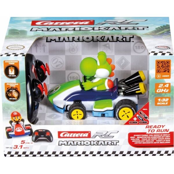 Carrera RC Cars Full Function Akku Race Kart Yoshi