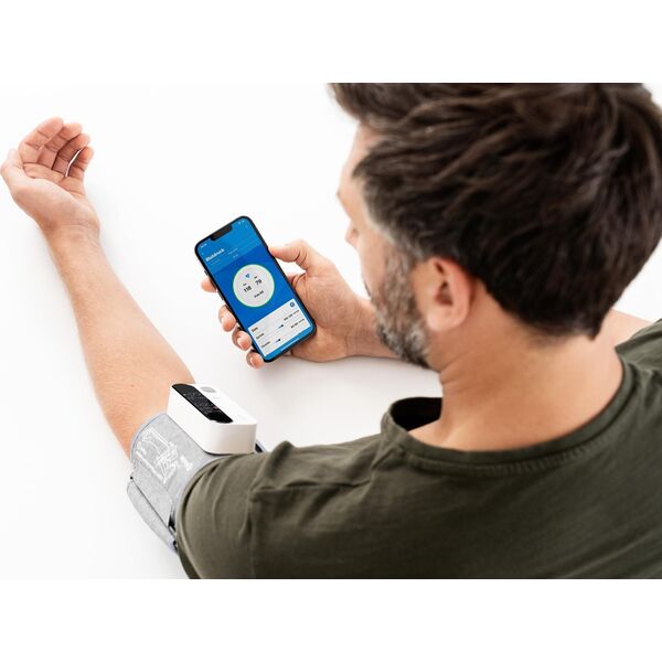 Ciśnieniomierz Beurer Beurer BM 59 upper arm blood pressure monitor (white/black, Bluetooth)