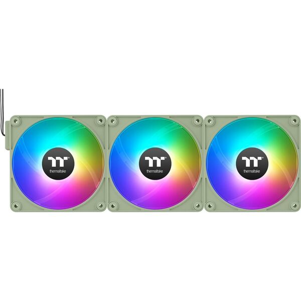 Wentylator Thermaltake CT120 EX ARGB Sync 3-pack zielony (CL-F196-PL12MG-A)