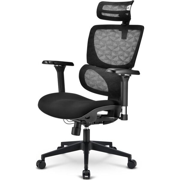 Krzesło biurowe Sharkoon Sharkoon office chair OfficePal C40 (black)