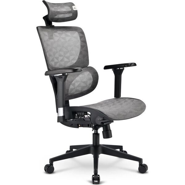 Krzesło biurowe Sharkoon Sharkoon office chair OfficePal C40M (grey)