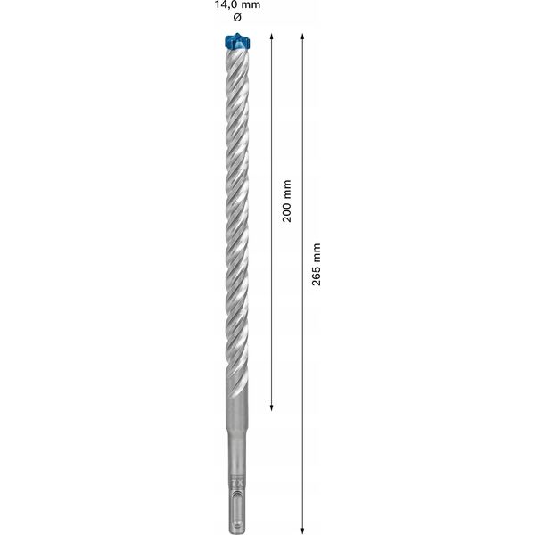 Wiertło Bosch Bosch Expert hammer drill SDS-plus-7X, 14mm, 10 pieces (working length 200mm)