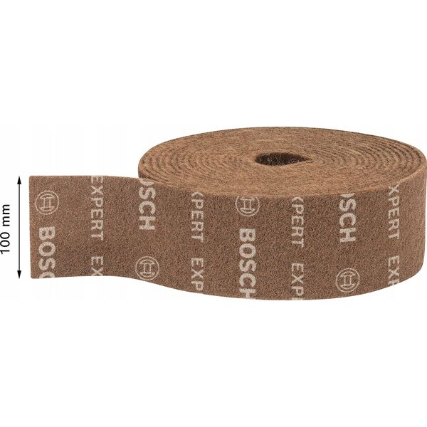 Szlifierka Bosch Bosch Expert fleece roll N880 coarse A, 100mmx10m, sanding sheet (brown, 10 meter roll, for hand sanding)