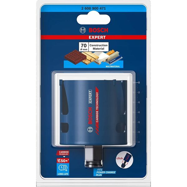 Bosch Bosch Expert hole saw 'Construction Material',  70mm (2.3/4")