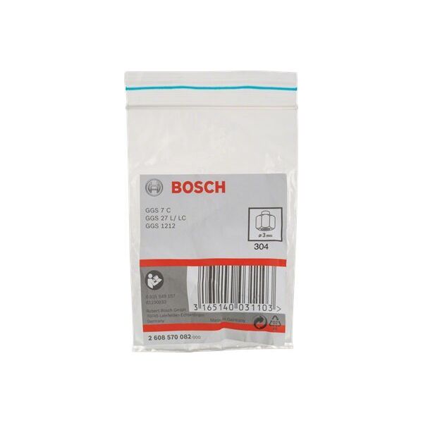 Bosch Bosch collet 3mm (with clamping nut)
