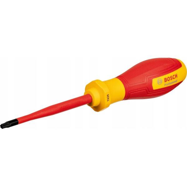 Bosch Bosch VDE screwdriver set TX Professional, 7-piece (red/yellow, 6 VDE screwdrivers, phase tester SL3)