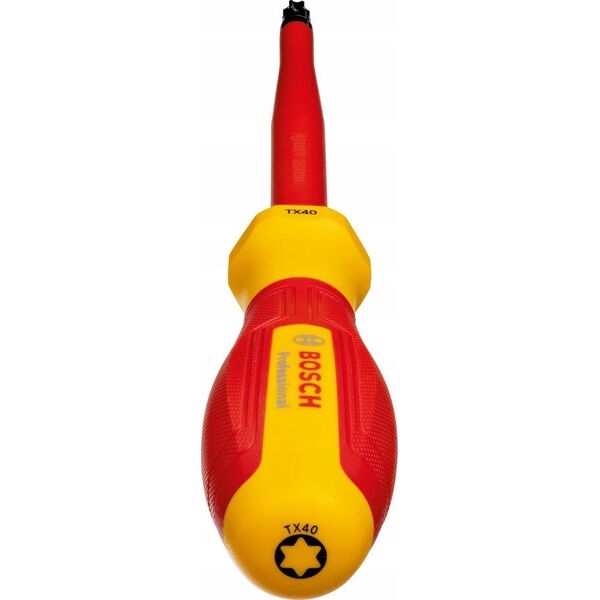 Bosch Bosch VDE screwdriver set TX Professional, 7-piece (red/yellow, 6 VDE screwdrivers, phase tester SL3)