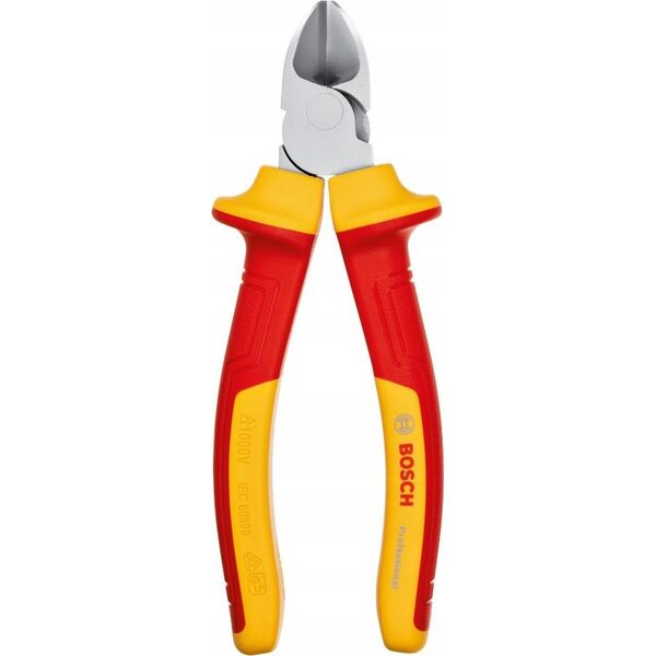 Bosch Bosch VDE diagonal side cutters Professional 160mm, cutting pliers (red/yellow)