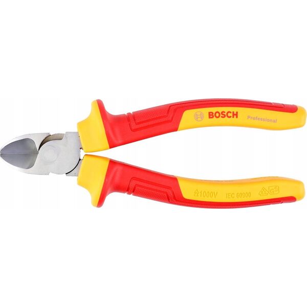 Bosch Bosch VDE diagonal side cutters Professional 160mm, cutting pliers (red/yellow)