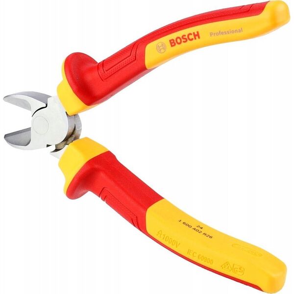 Bosch Bosch VDE diagonal side cutters Professional 160mm, cutting pliers (red/yellow)