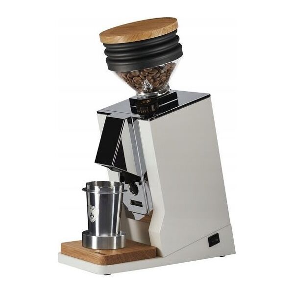 Eureka Oro Mignon Single Dose Coffee Grinder - White