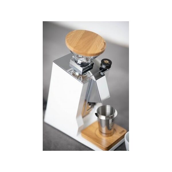 Eureka Oro Mignon Single Dose Coffee Grinder - White