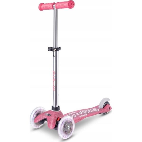 Hulajnoga Mini Micro Deluxe Fairy Glitter LED Pink