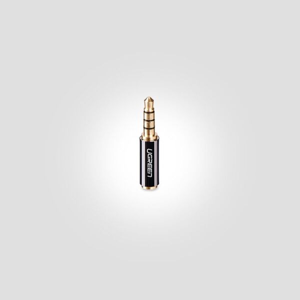 Adapter AV Ugreen Jack 2.5mm - Jack 3.5mm czarny (20502)