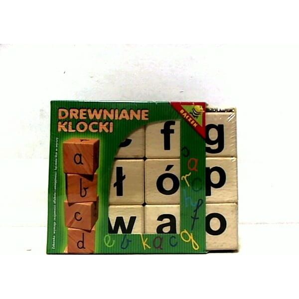 Bączek Klocki drewniane ABC