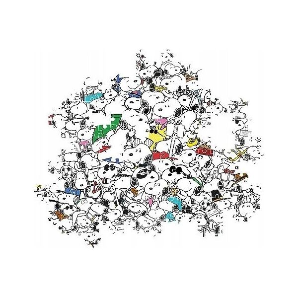 Clementoni Puzzle 1000 elementów Compact Impossible Peanuts