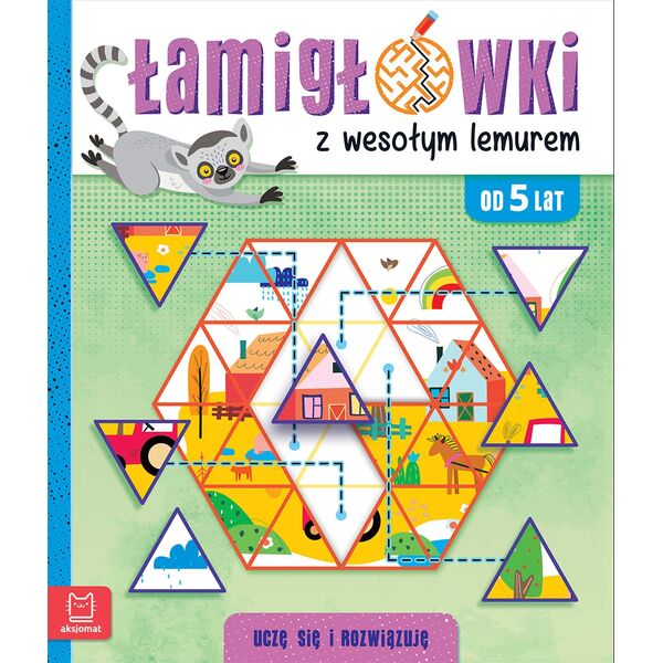 Aksjomat Uczę się i rozw.5+ Łamigł.z wesołym lemurem 35237