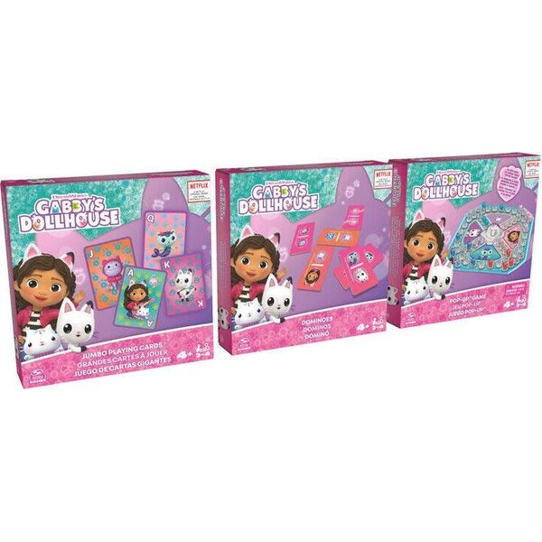 Spin Master SPIN Gabi zestaw 3 gier 6066779 /6