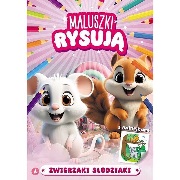 Skrzat Maluszki rysują Zwierzaki słodziaki 78053