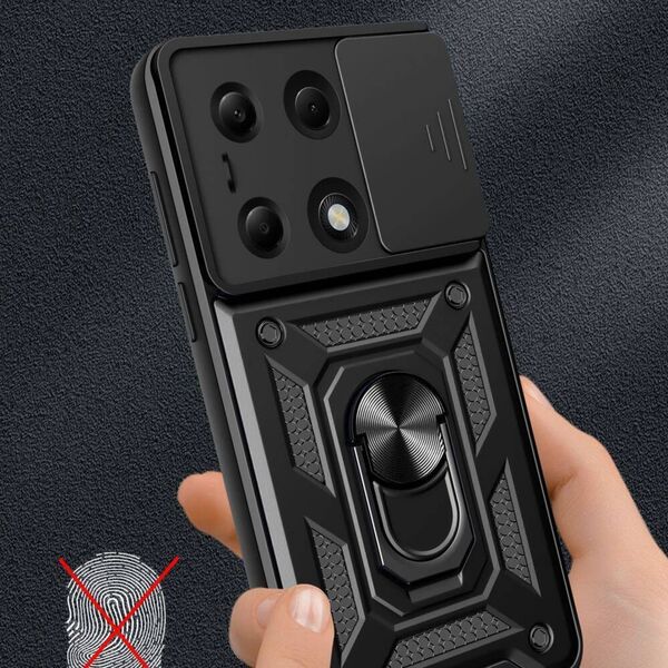 Tech-Protect TECH-PROTECT CAMSHIELD PRO XIAOMI REDMI NOTE 13 PRO 4G / LTE / POCO M6 PRO 4G / LTE BLACK