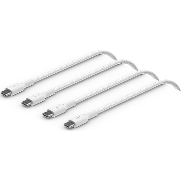 Kabel USB Belkin Belkin BoostCharge kabel USB 2 m USB C Biały