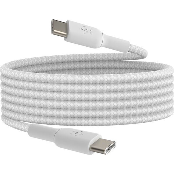Kabel USB Belkin Belkin BoostCharge kabel USB 2 m USB C Biały
