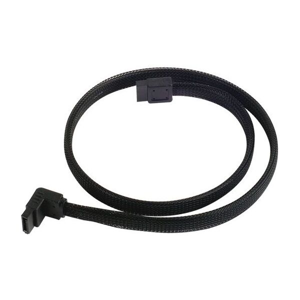 SilverStone SATA - SATA, 0.5m, Czarny (SSTCP08)